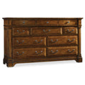 10 Drawer Medium Wood Dresser L853