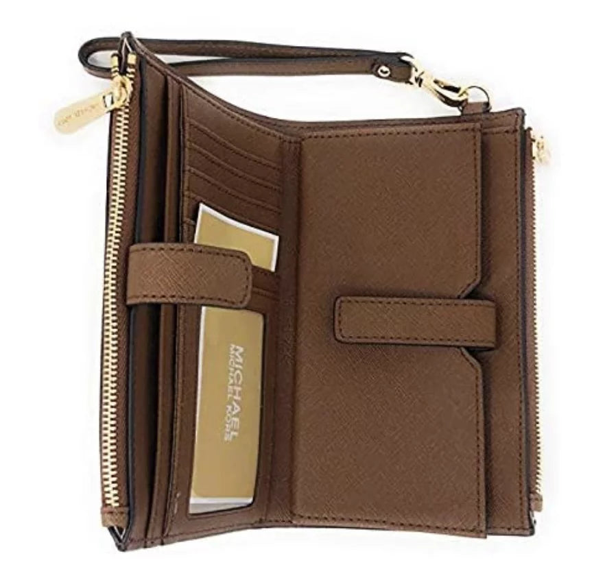 Leather Wristlet Phone Wallet P4729