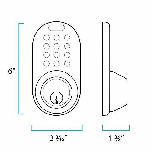 Keyless Entry Deadbolt Lock with Keypad Door Knob U755
