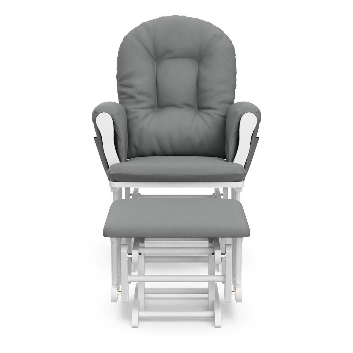 White Glider and Ottoman T7961