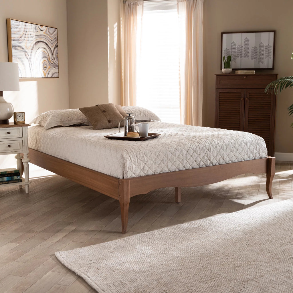 Queen Size Wood Bed Frame K82928