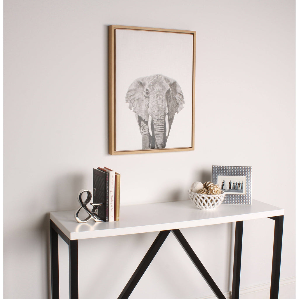 Wood Console Table V5934