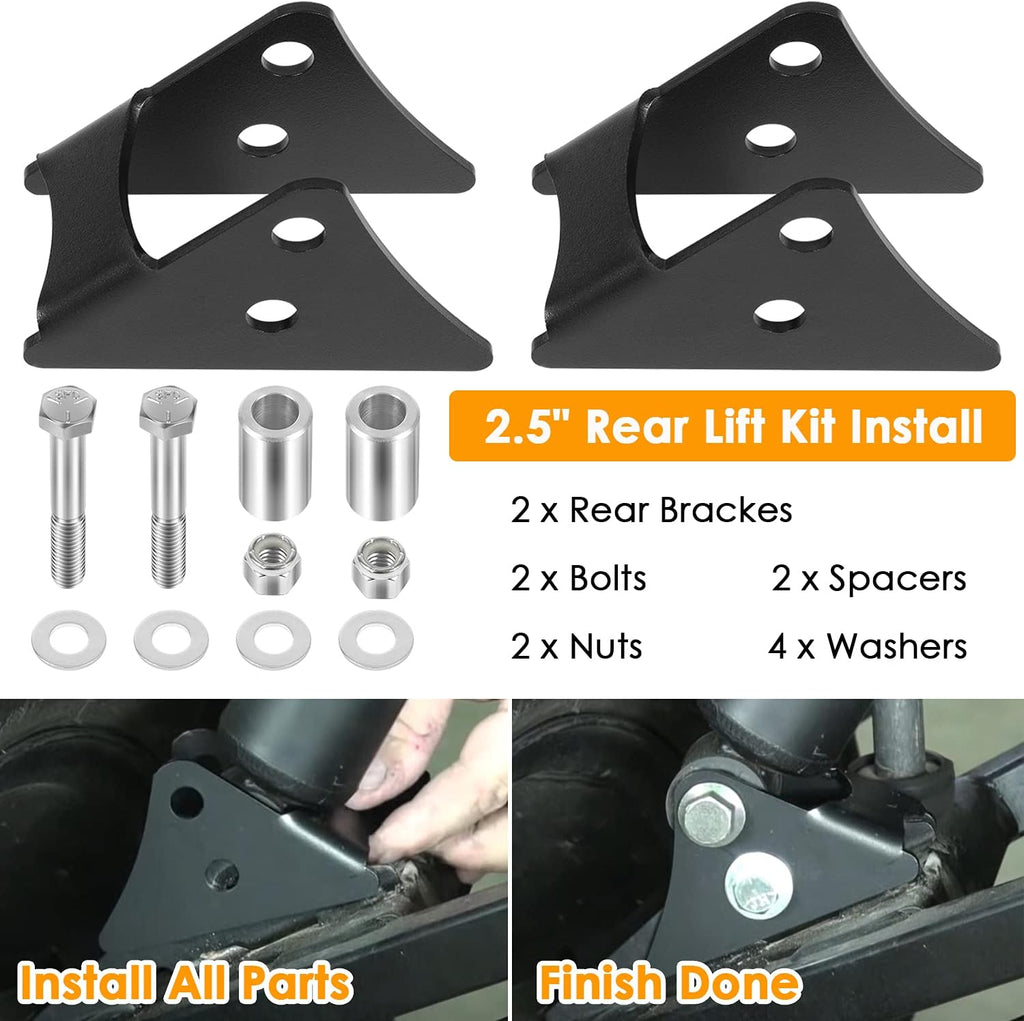 2.5'' Lift Kit UTV Front & Rear Suspension Pack of 2 S348626