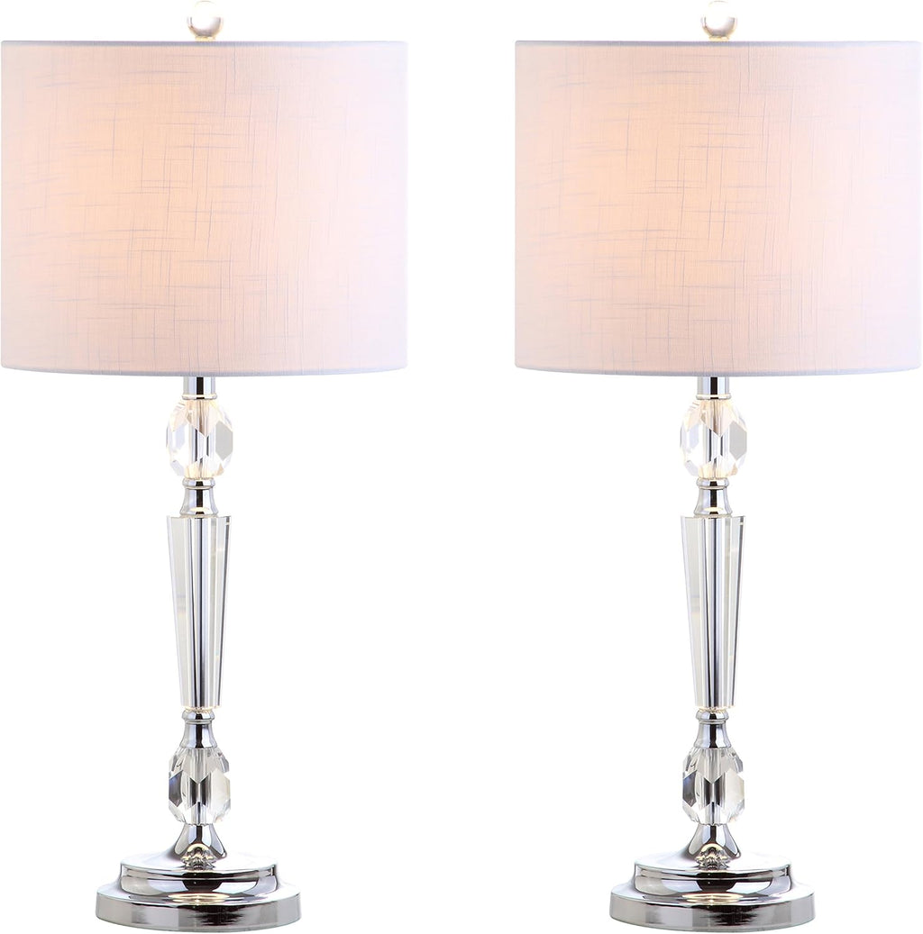 Clear Crystal LED Table Lamp Set of 2 C591