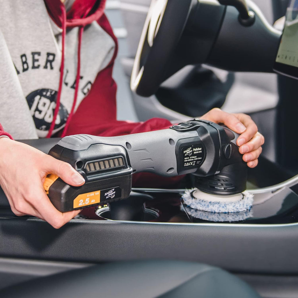 Cordless Orbital Polisher Kit with Brushless Motor 3 Inch 12 MM Throw C986