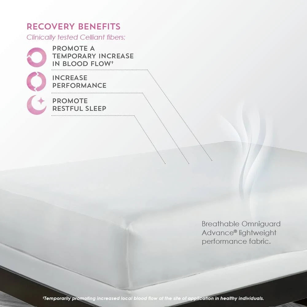 White Twin Mattress Protector G345520