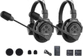 2.4GHz Wireless Headset with Microphone Intercom System (2PCS) D451