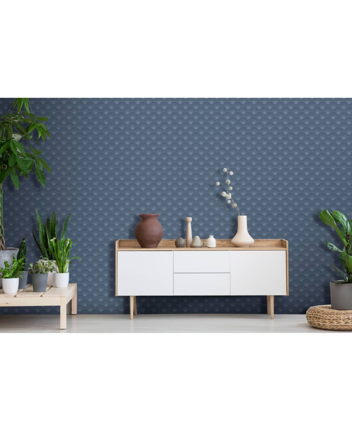 White Wallpaper L839251