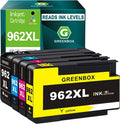 Ink Cartridge Replacement for HP OfficeJet Pro Printer (1 Black 1 Cyan 1 Magenta 1 Yellow) C519