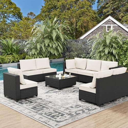 8-Person Rattan Patio Conversation Set Z70902
