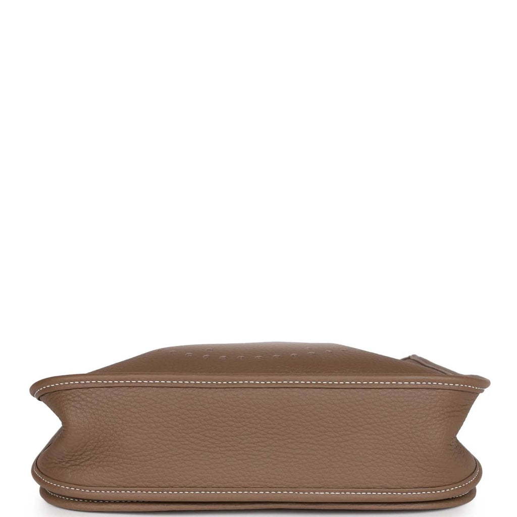 Etoupe Clemence Palladium Hardware Bag J640