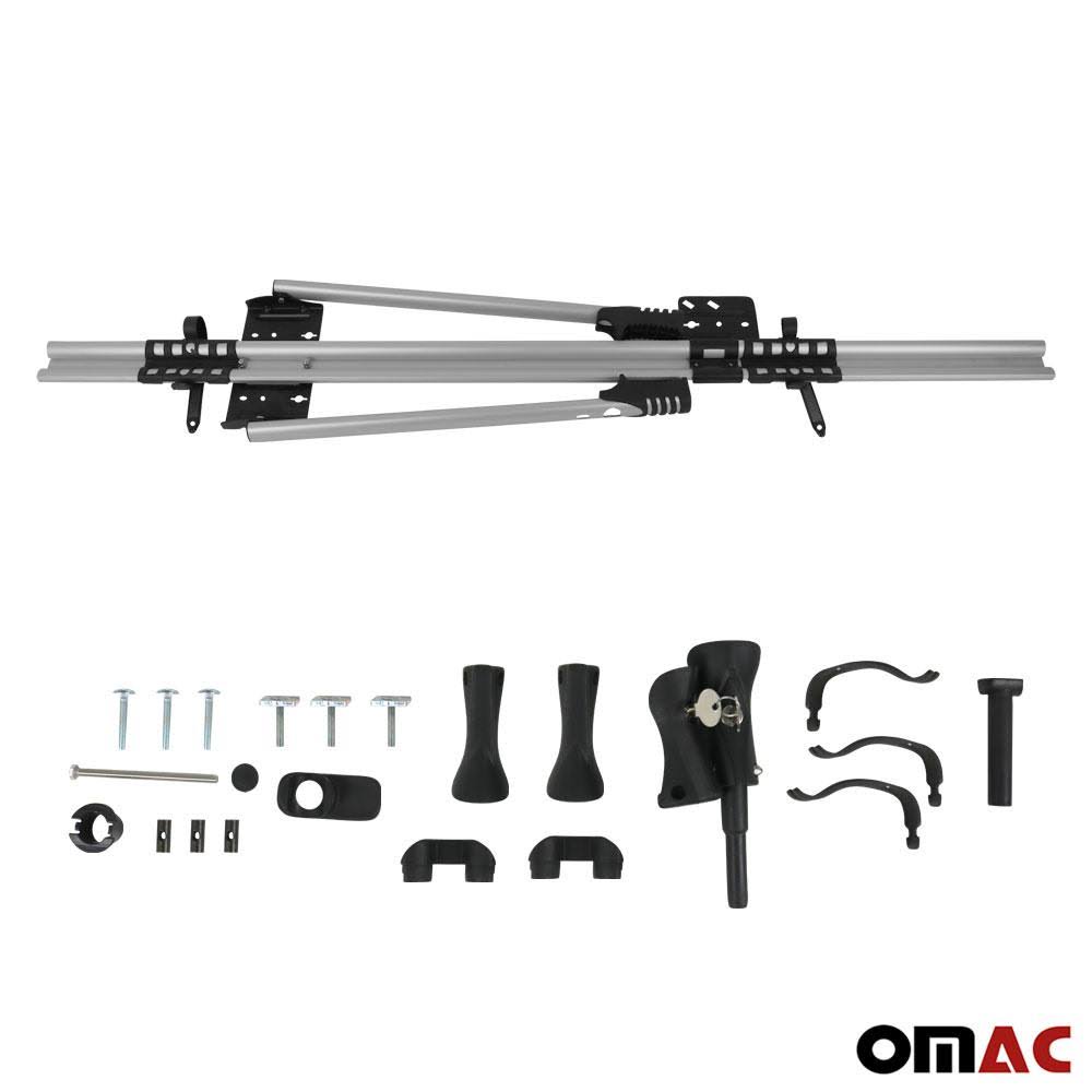 Aluminium Silver Roof Bike Carrier Rack E828