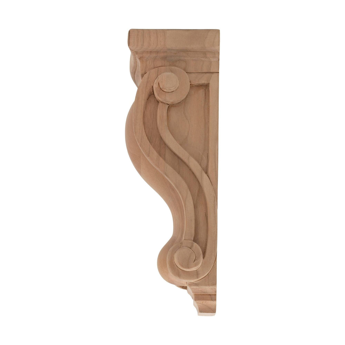 Small Plain Wood Corbel D457319