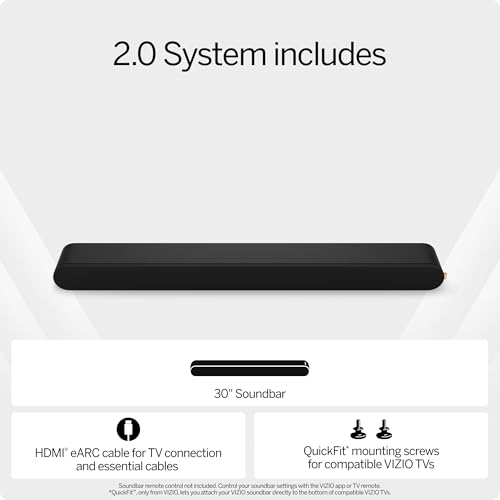 2.0 Soundbar with Dolby Atmos & DTS:X, Bluetooth Speaker U10699