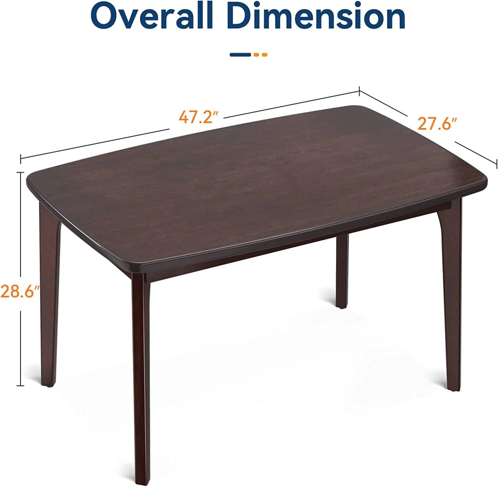 47 Inch Wood Dining Table F23692