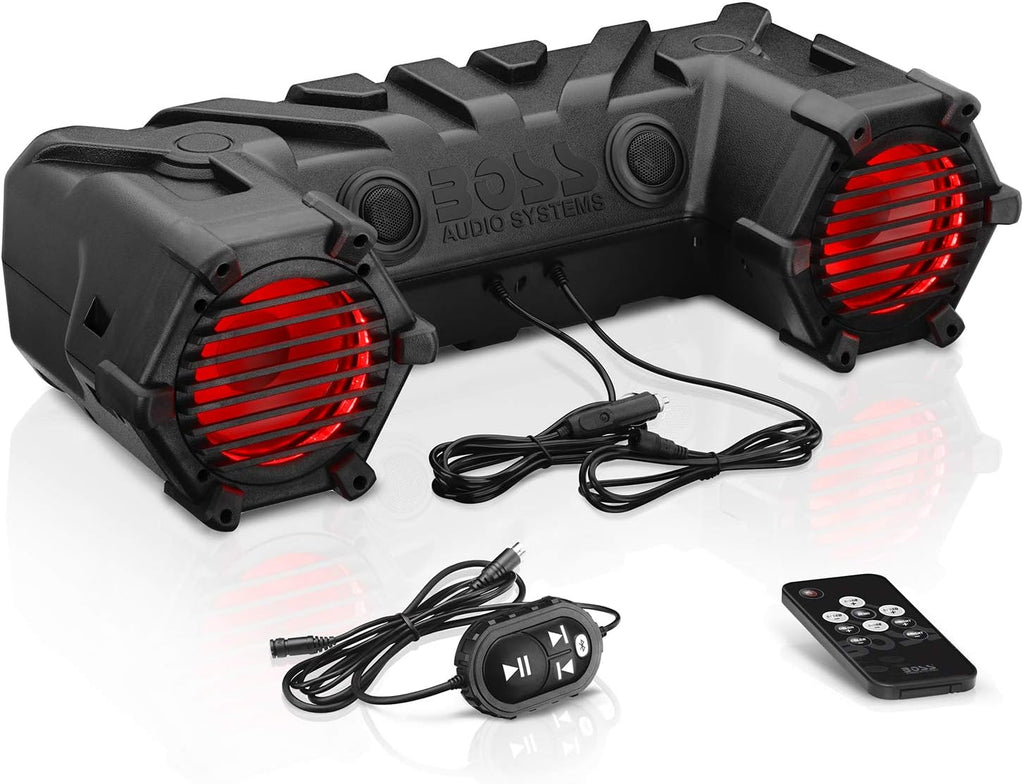 Weatherproof Sound System with 6.5 Inch Speakers and Bluetooth X45855