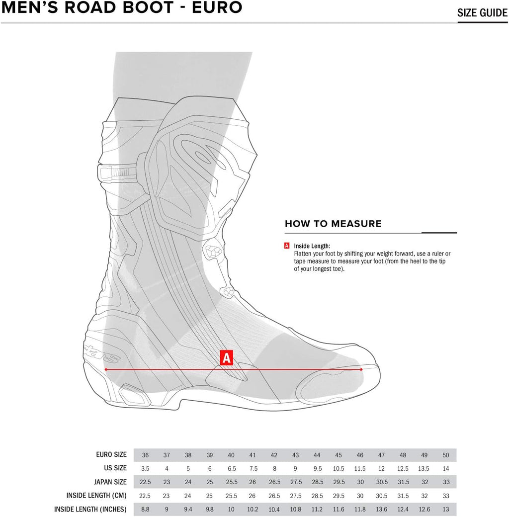Black Motorcycle Boot V263541