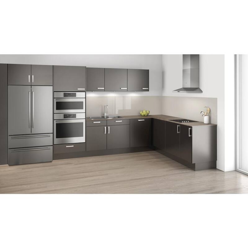 30 in Built-In Electric Convection Wall Oven and Microwave in Stainless Steel C23591