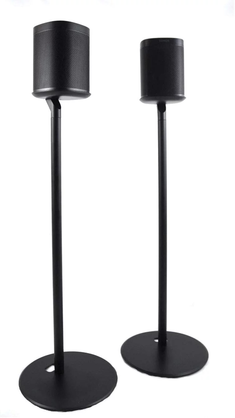 2 Pack Black Speaker Floor Stand R1935