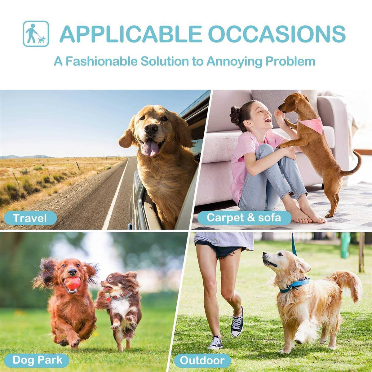 3 Pack Washable Reusable Absorbent Female Dog Diapers R946
