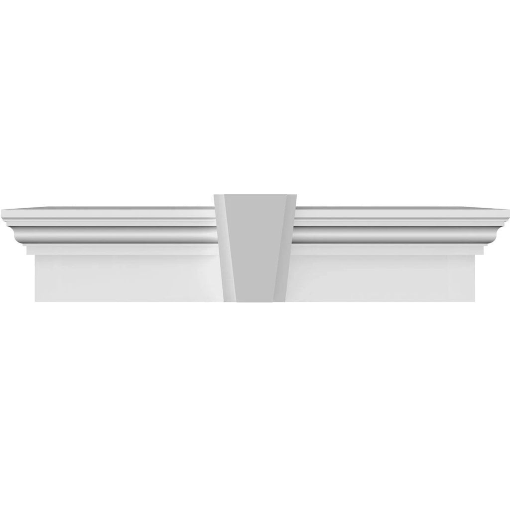 Traditional Crosshead with Deco Keystone R81884