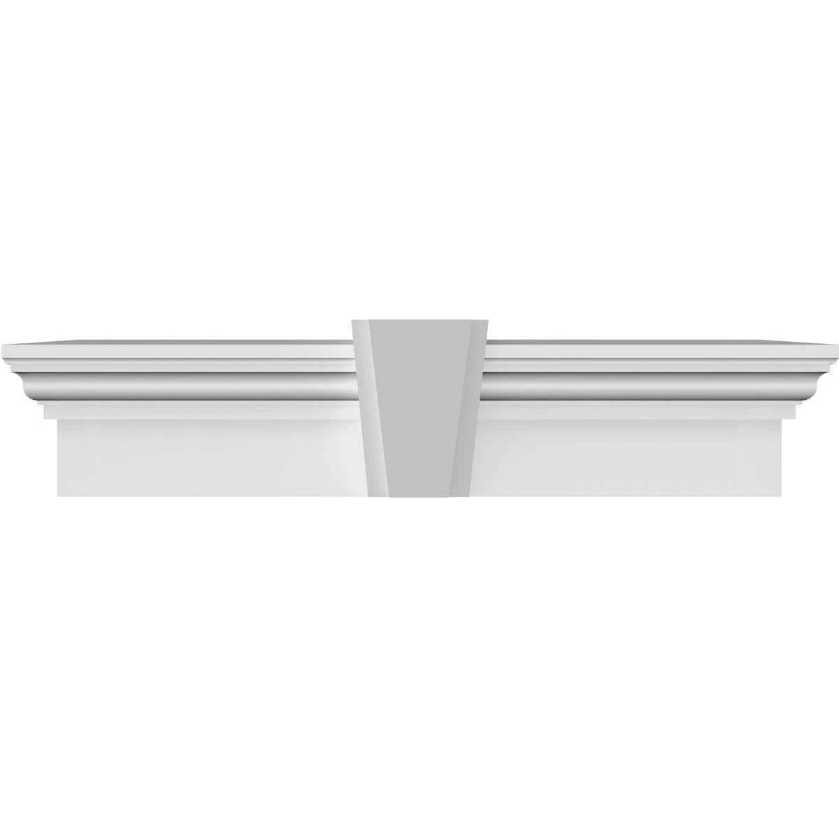 Traditional Crosshead with Deco Keystone R81884