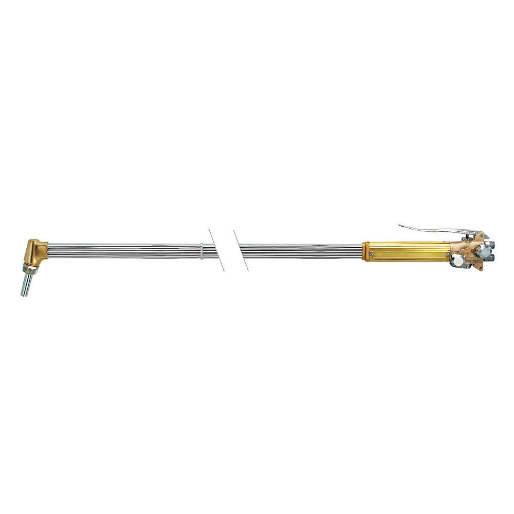 Cutting Torch, Cuts 24 in, 75 Deg, 48 in L Z636734