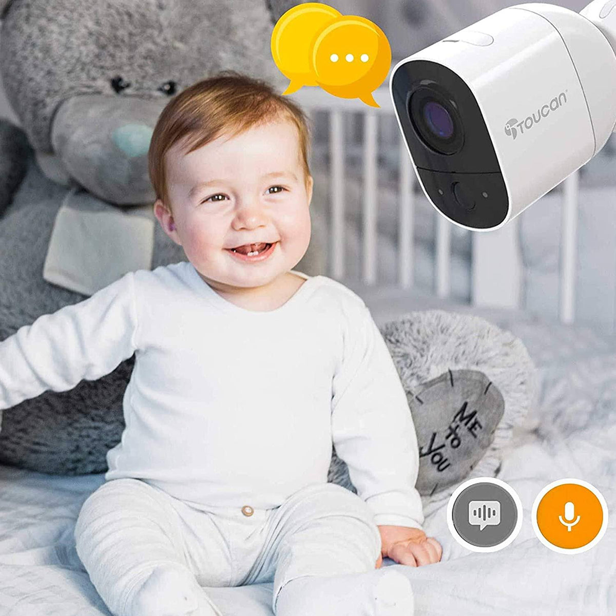 Wireless Outdoor Camera Rechargeable Battery R49700