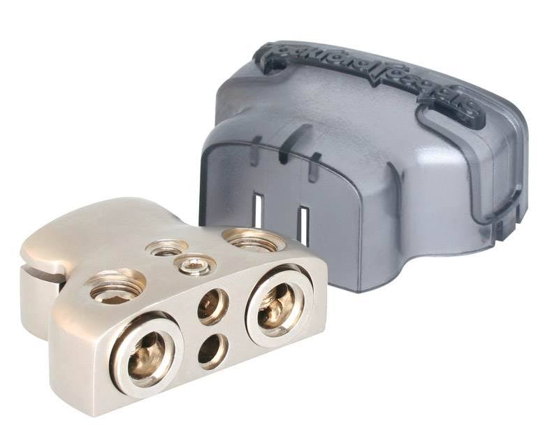 2 Rockford Fosgate RFDB1 0/1/4-Gauge 8 GA Positive/Negative Car Battery Terminal P472