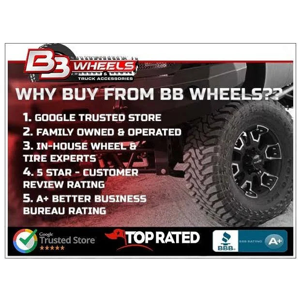 Black/Chrome 22x10 Wheel Rim Y402089