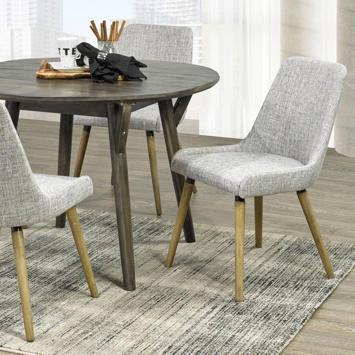 Set of 2 Side Chair P8066