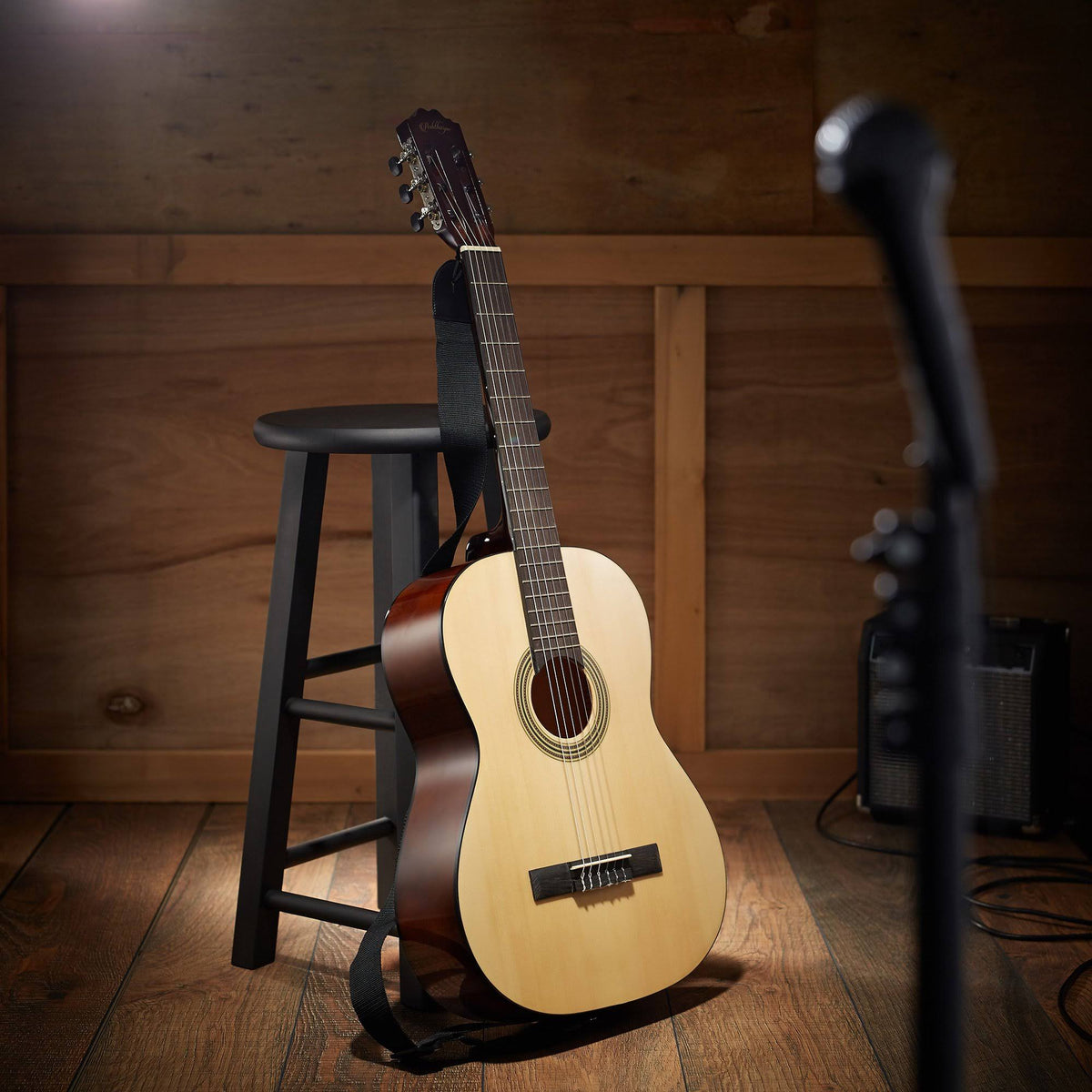 39-in Full-Size Classical Acoustic Guitar with Nylon Strings O8636