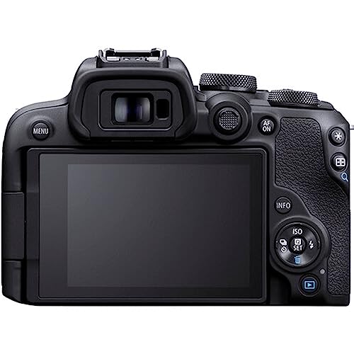 Mirrorless Camera with 18-45mm Lens, 2X 64GB Memory Cards, Case, Card Reader (Renewed) H304