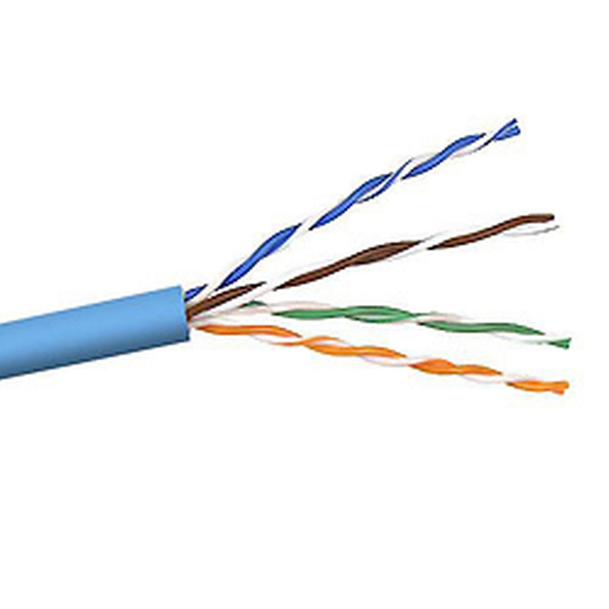 Cat6 UTP Bulk Cable 1000ft Blue O7525