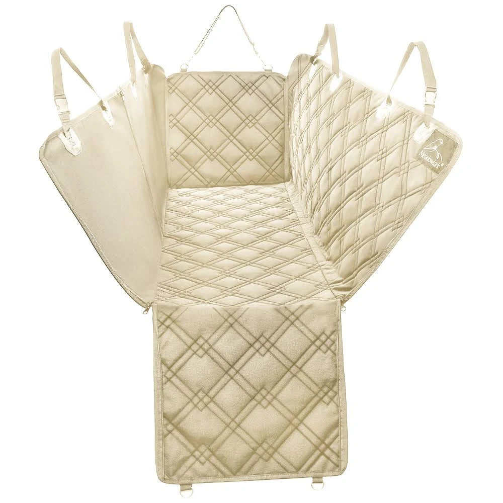 Beige Dog Seat Covers L91831