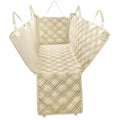 Beige Dog Seat Covers L91831