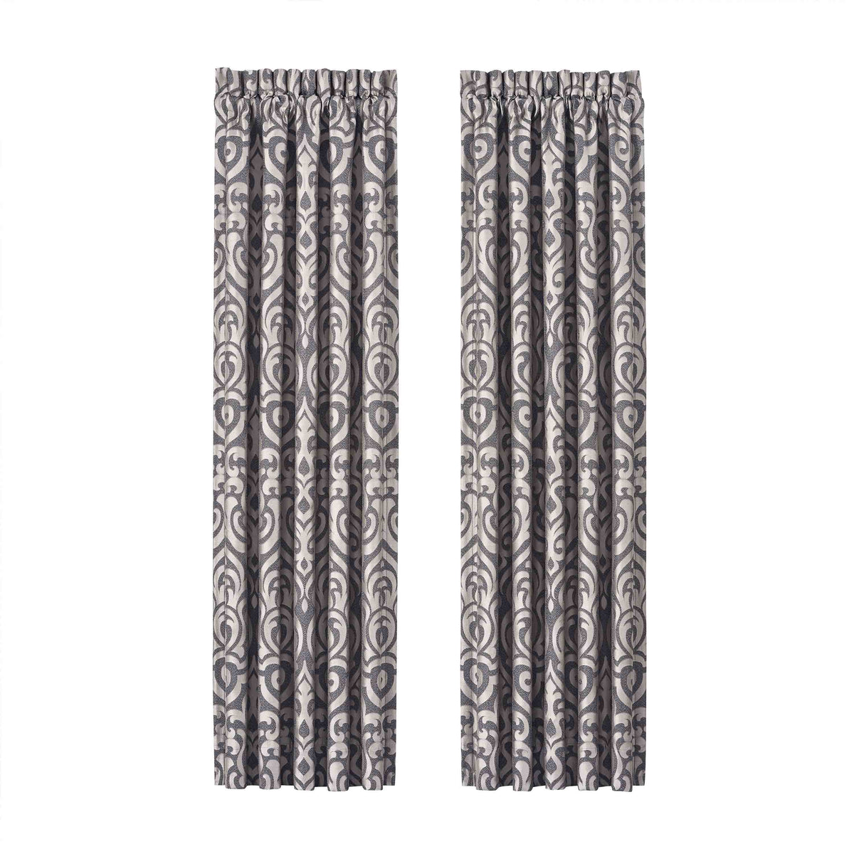 Charcoal 84x22 Window Panel Pair X7259