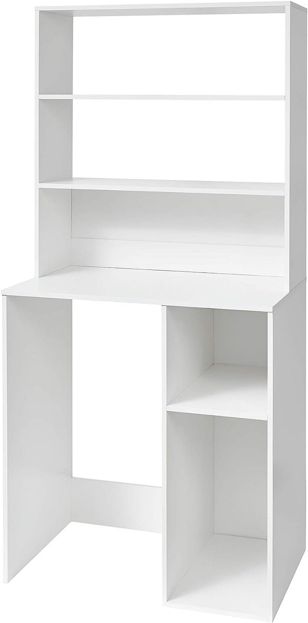 White Mini Fridge Dorm Station with Top M17318