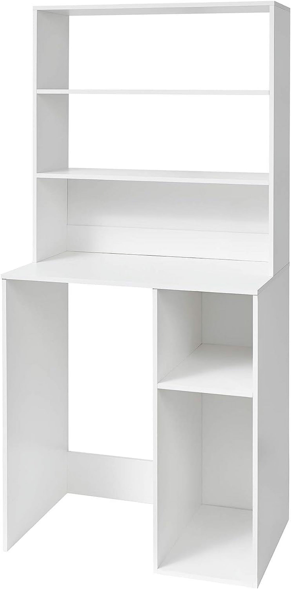 White Mini Fridge Dorm Station with Top M17318