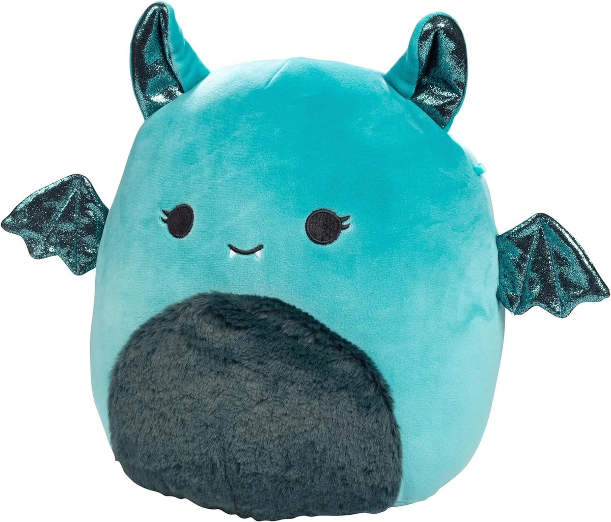 10" Teal Bat Plush Stuffed Animal Toy B93991