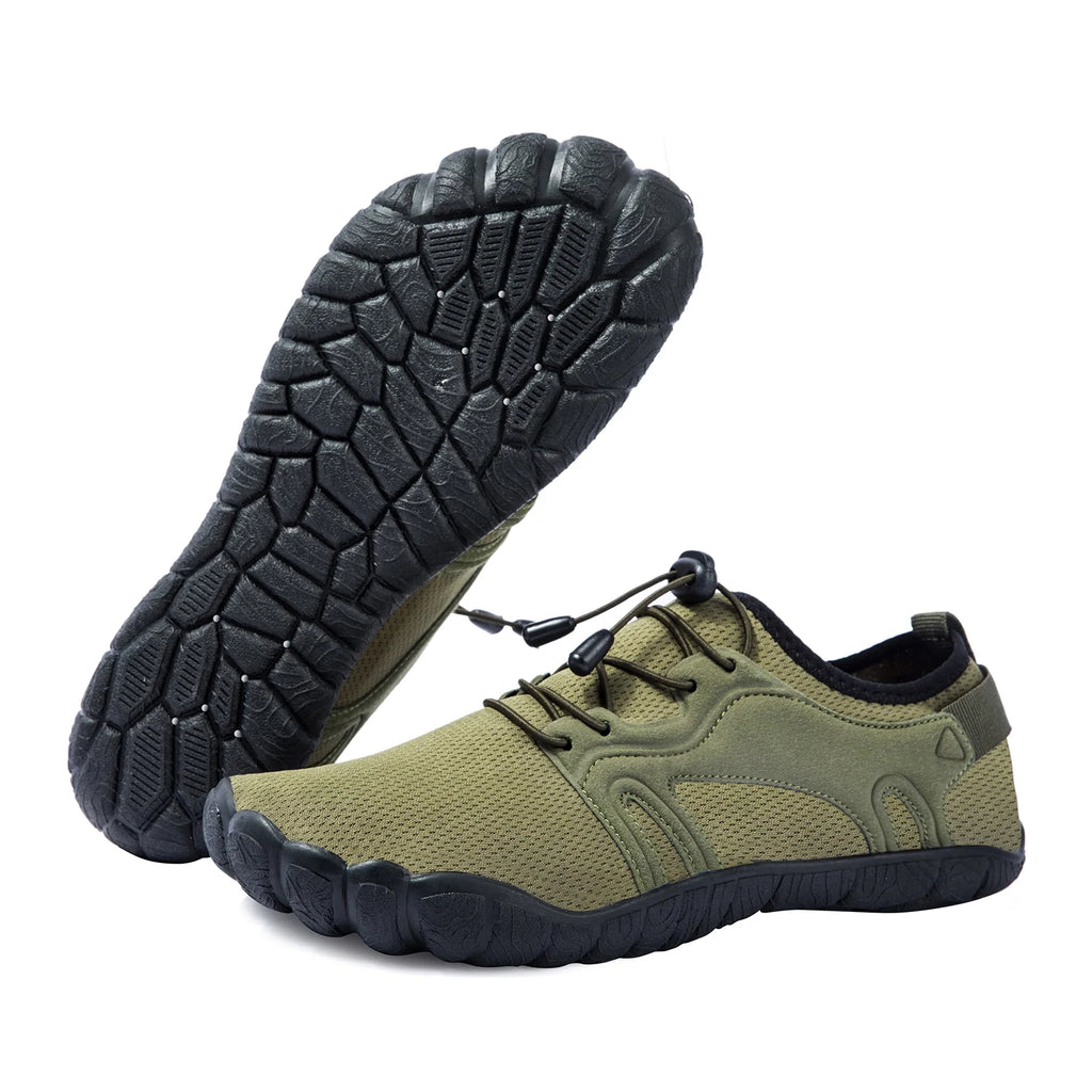 Army Green Men's Quick-Dry Water Shoes W27088