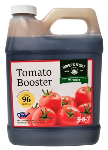 Tomato Booster Fertilizer 32oz Super Concentrated 3:8:7 Ratio H20034