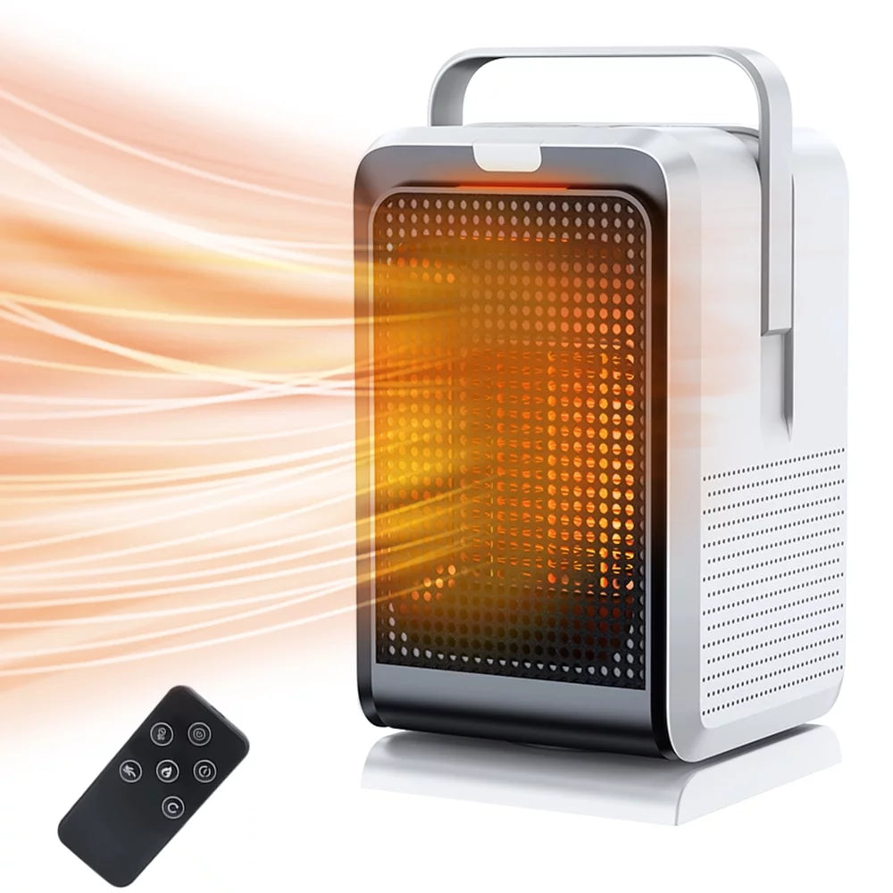 Oscillating Space Heater with Timer Remote Control V557