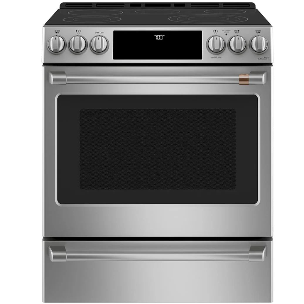 Slide-In Radiant and Convection Range Stainless Steel E764