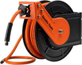 3/8 in. x 50 FT Hybrid Hose Retractable Air Hose Reel Wall Mount D7466