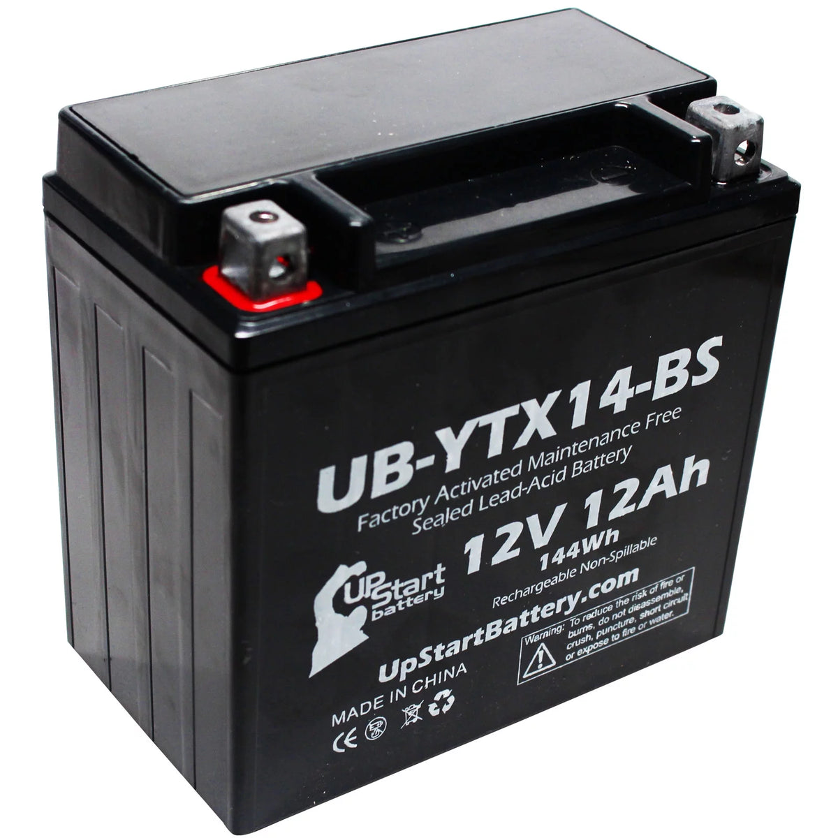 12V 12AH Maintenance Free Motorcycle Battery X5887