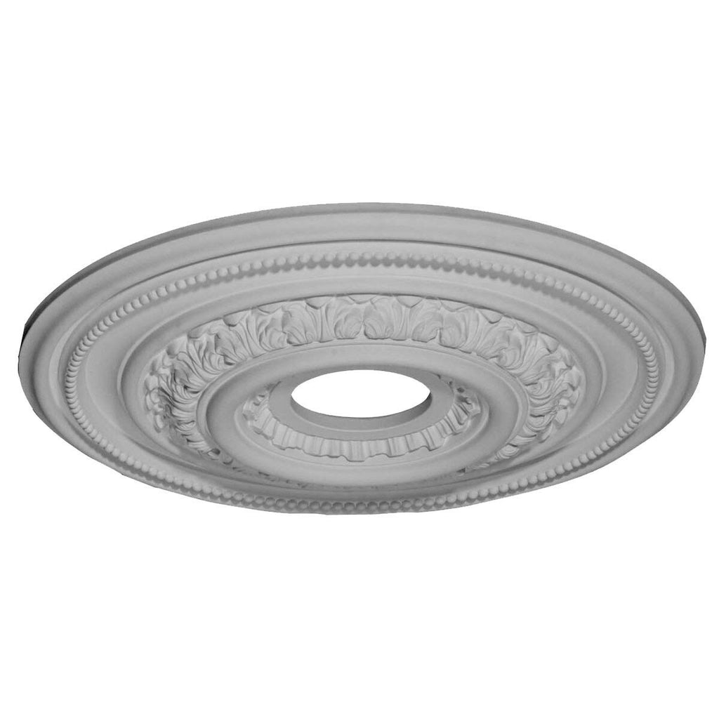 17 5/8x22OD x 3 5/8x22ID x 1 7/8x22P Hand-Painted Burnished Mahogany Ceiling Medallion A863