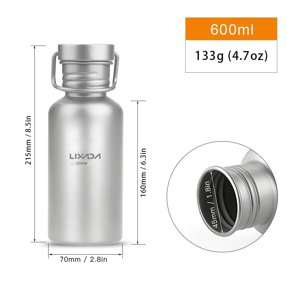 600ml Full Ti Water Bottle T8011