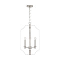 4 Light Foyer Brushed Nickel Q11087