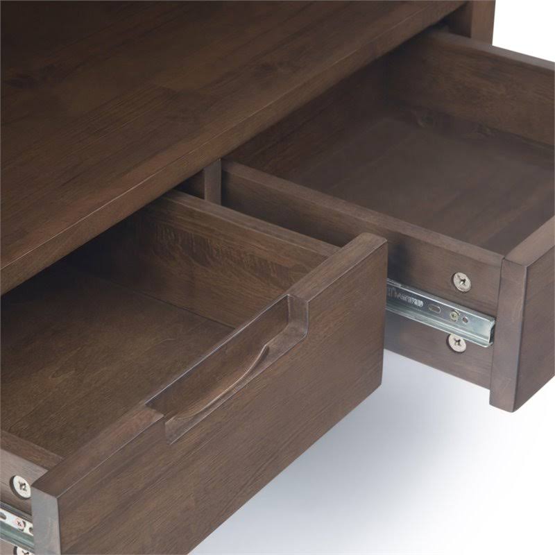 Walnut Brown Mid Century Bookcase J88449
